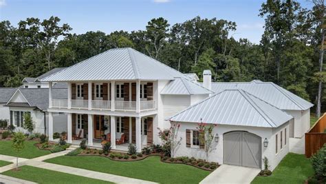 white metal roof white house|residential white metal roof.